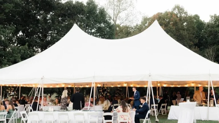 carpas grandes blancas para eventos al aire libre