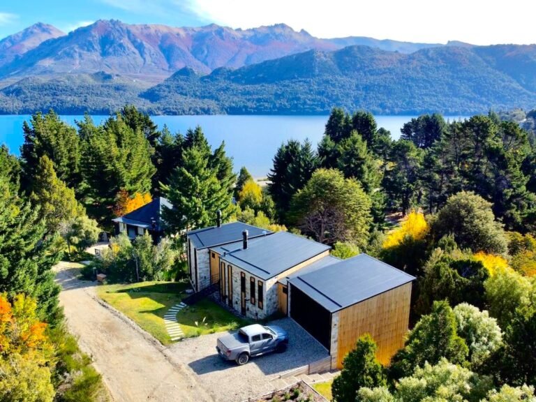 casa acogedora en bariloche con lago