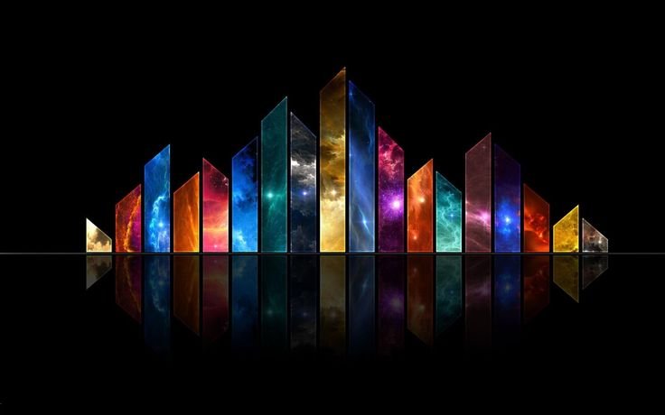 collage de fondos de pantalla coloridos variados