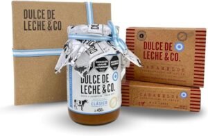 envases tradicionales de dulce de leche argentino