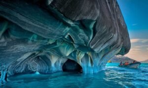 paisaje natural lago buenos aires santa cruz