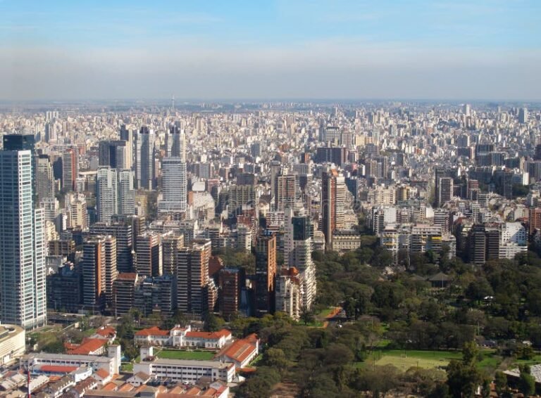 panorama paisaje urbano zona oeste buenos aires