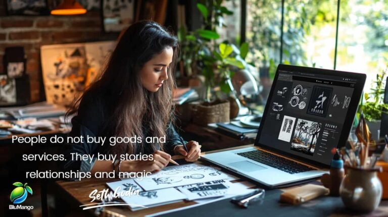 personas usando laptop en casa con logo patagonia