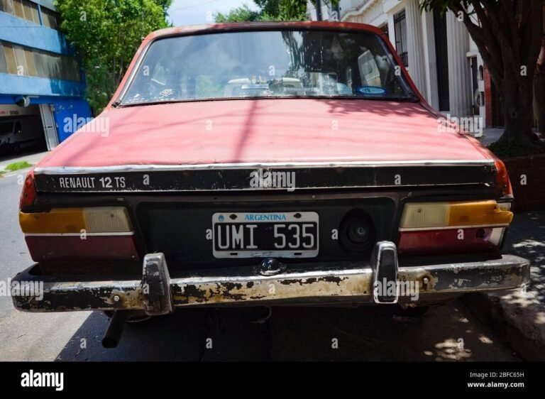 Cómo Saber A Qué Año Corresponde Una Patente G En Argentina 2 placas de autos argentinas antiguas vintage