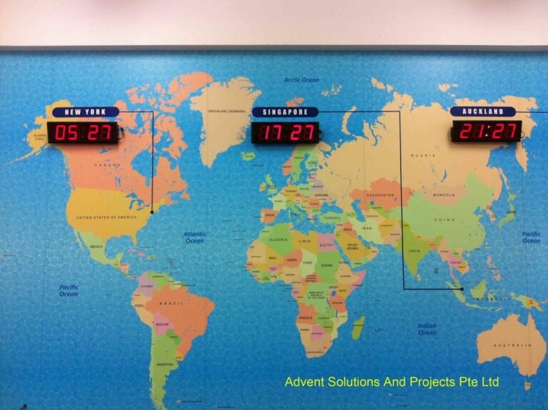 Hasta qué hora suele estar funcionando WhatsApp en Argentina 24 reloj digital con mapa de argentina